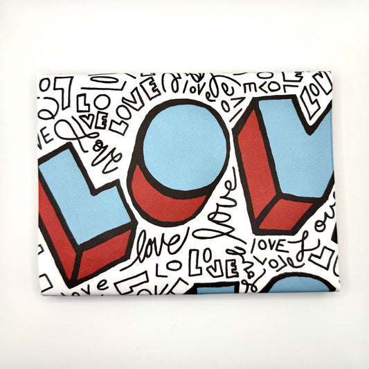 Love Is Everywhere Wrapping Paper & Poster