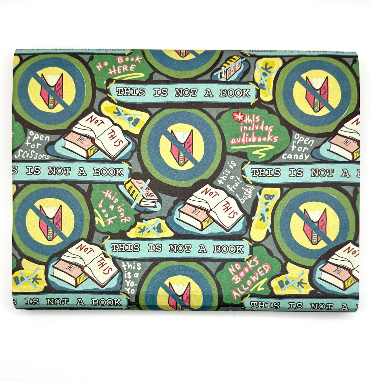 THIS IS NOT A BOOK WRAPPING PAPER