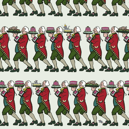 Christmas Butlers Wrapping Paper