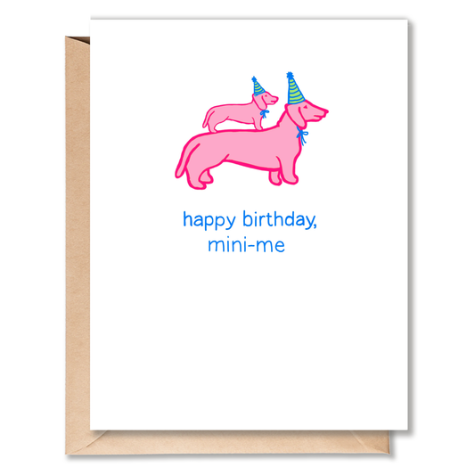 HAPPY BIRTHDAY MINI-ME CARD