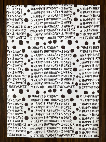 Happy Belated Birthday