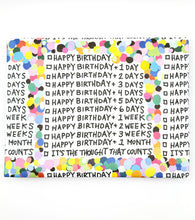 Load image into Gallery viewer, CONFETTI BIRTHDAY WRAPPING PAPER
