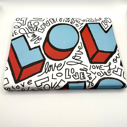 LOVE IS EVERYWHERE POSTER/WRAPPING PAPER
