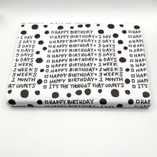 Load image into Gallery viewer, BELATED BIRTHDAY WRAPPING PAPER
