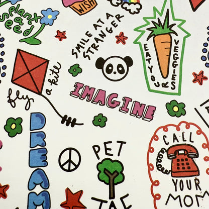 IMAGINE WRAPPING PAPER