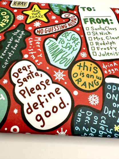 CHRISTMAS WRAPPING PAPER