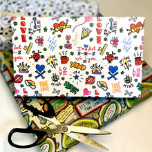 Load image into Gallery viewer, Love Graffiti Gift Wrap
