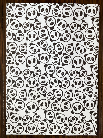PANDAS WRAPPING PAPER